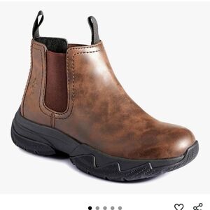 Bass Outdoor Women's Leather Slip On Hiking Boots